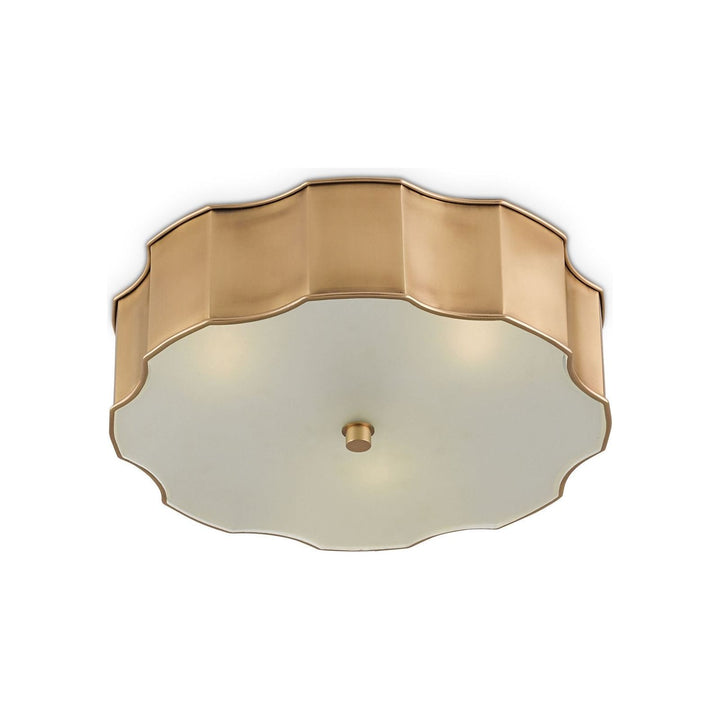 Wexford Brass Flush Mount