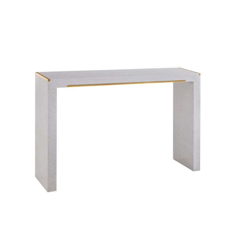 Console Tables Small Mirage Console-White Lacewood