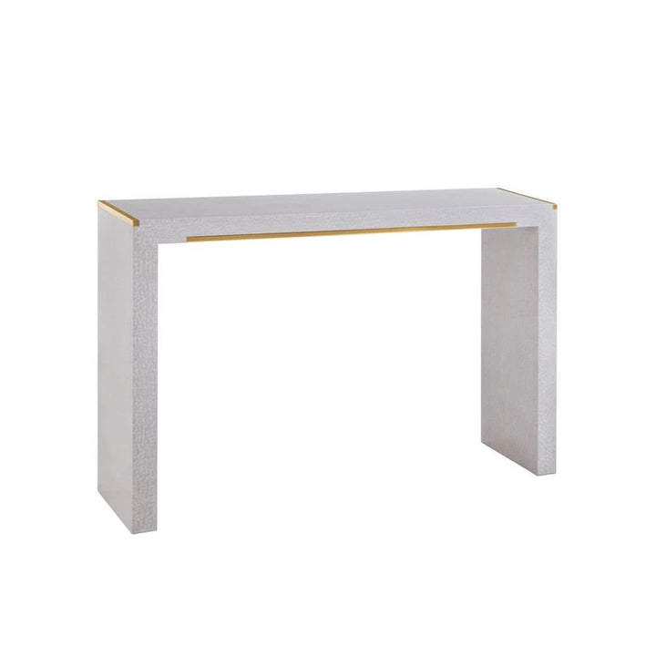Console Tables Small Mirage Console-White Lacewood