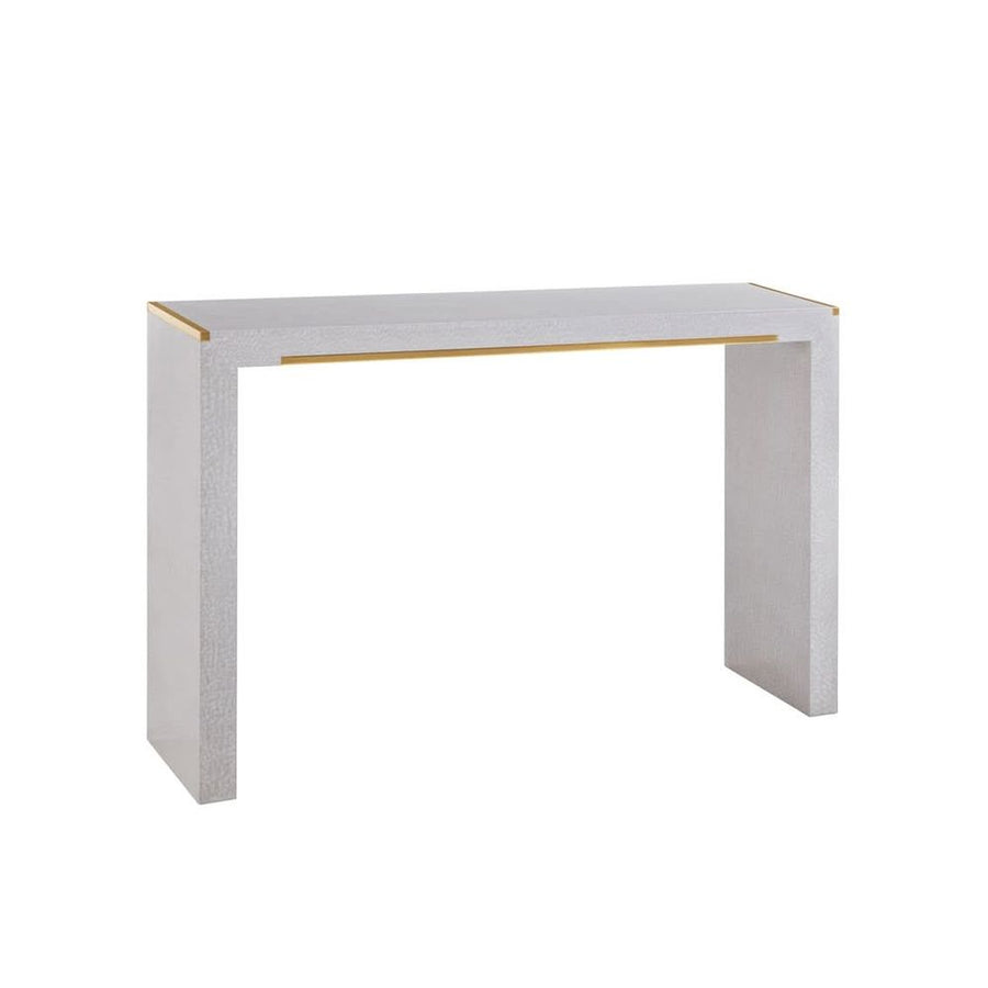 Console Tables Small Mirage Console-White Lacewood