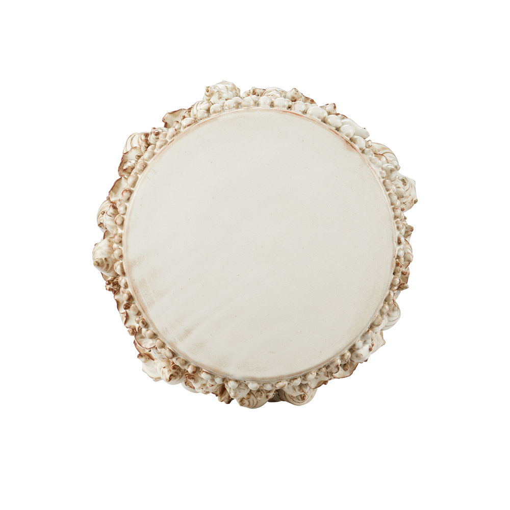 Side Tables Corfu Ivory Accent Table