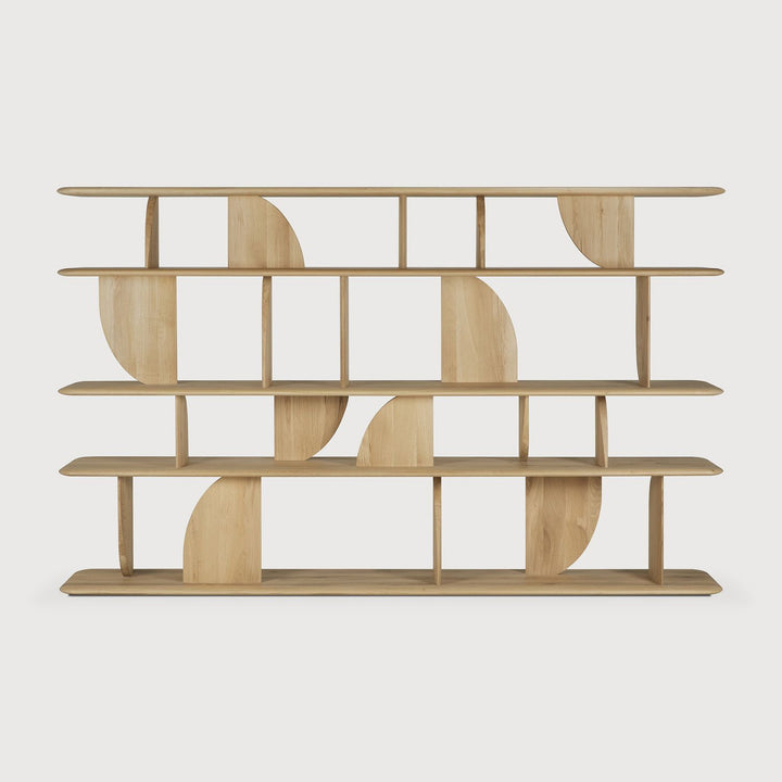 Geometric Rack - Oak view
