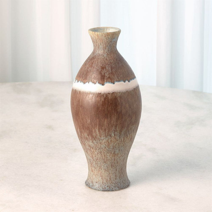 Tuscan Collection Soft Stripe Bottle Vase