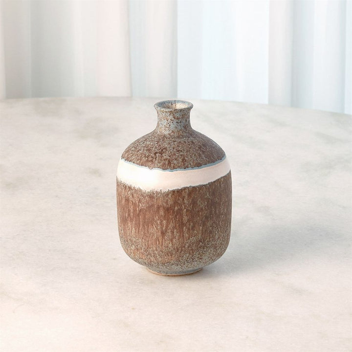 Tuscan Collection Soft Stripe Bottle Vase