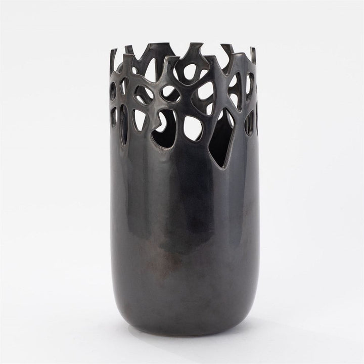Vases Geo Vase -Reactive Bronze-Lg