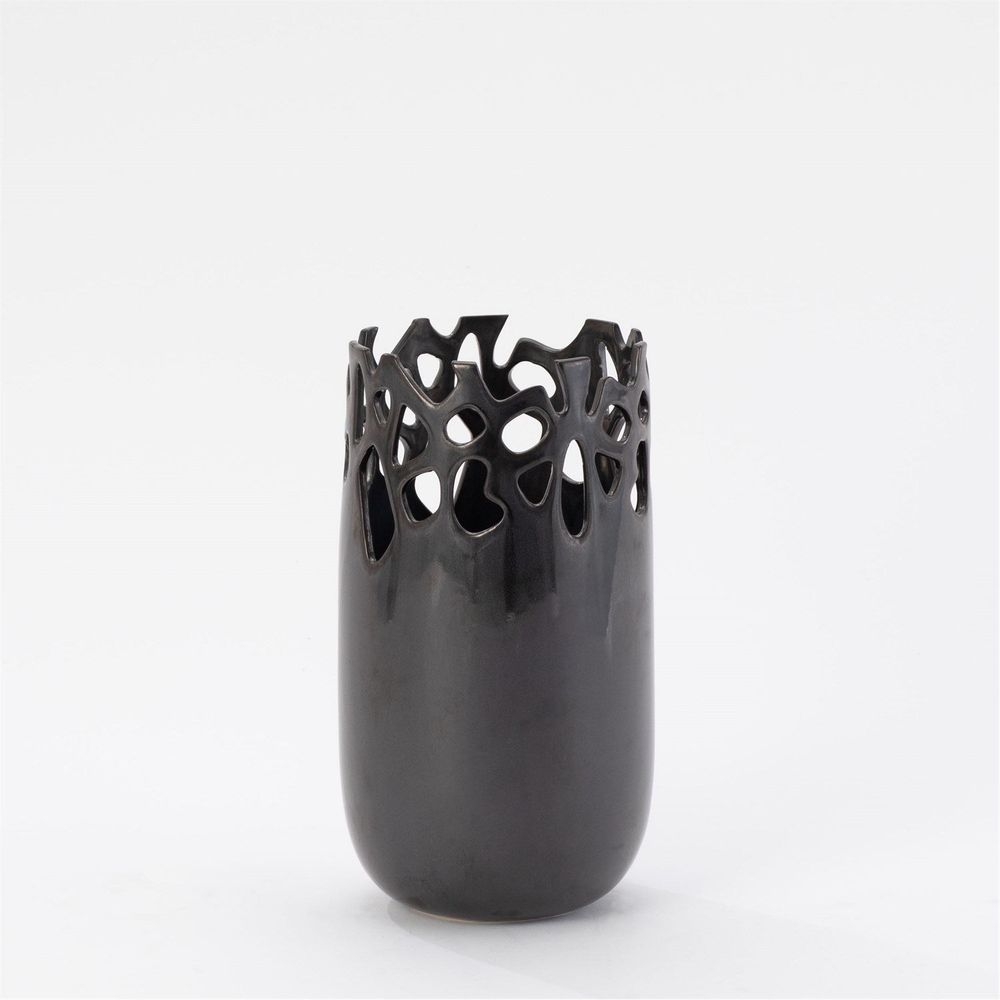 Vases Geo Vase -Reactive Bronze-Lg