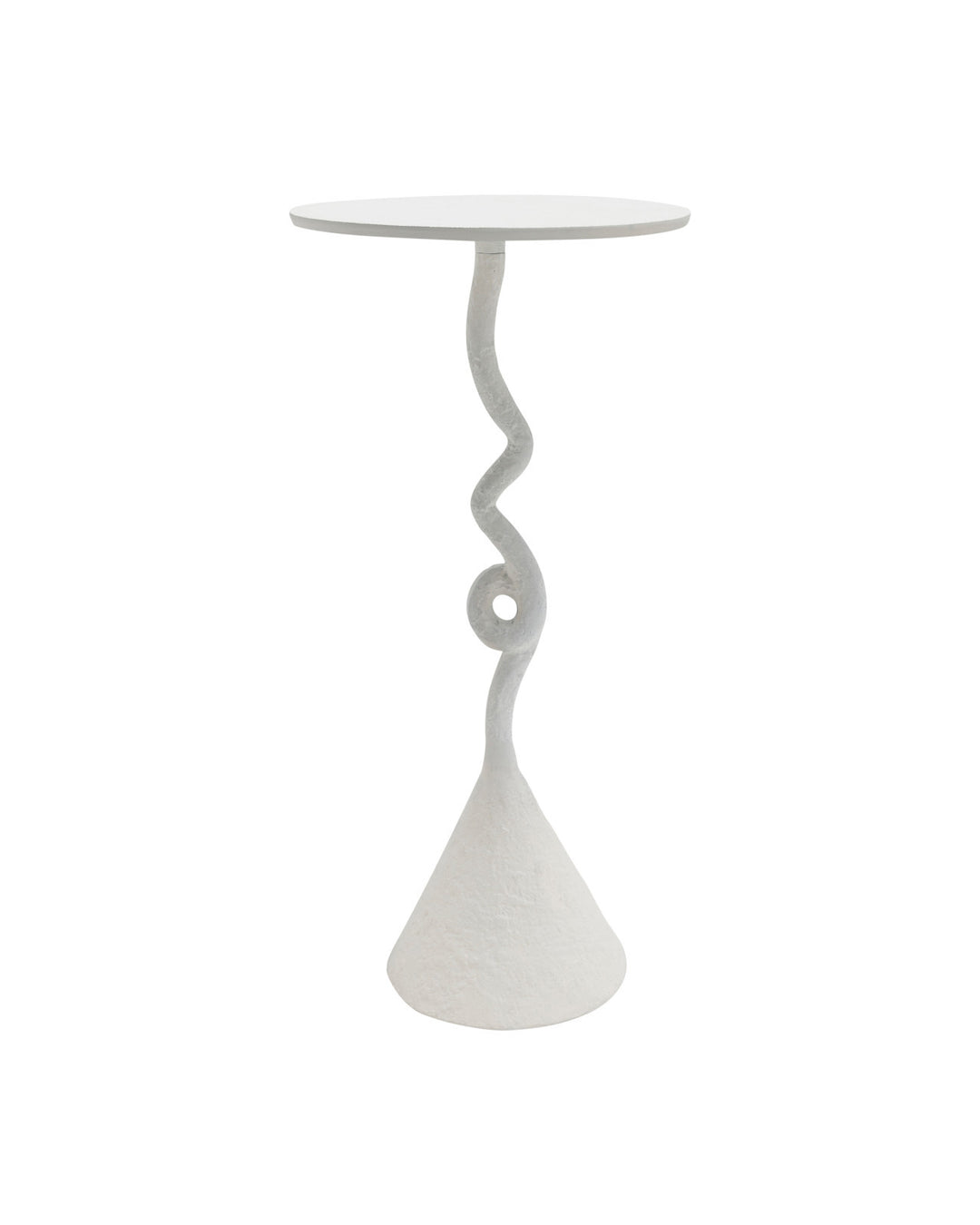 Cauda White Drinks Table