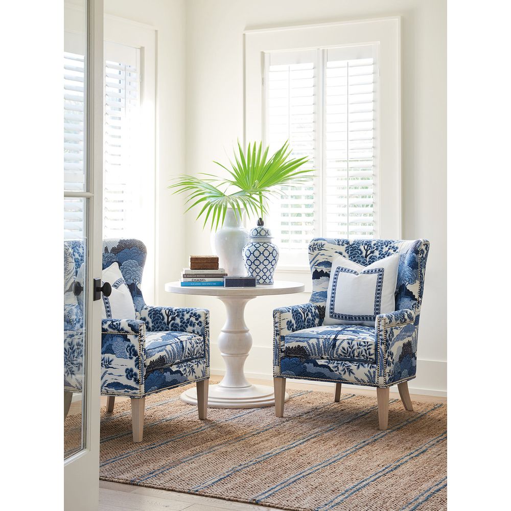 Side Tables Corona Del Mar Center Table - Sailcloth