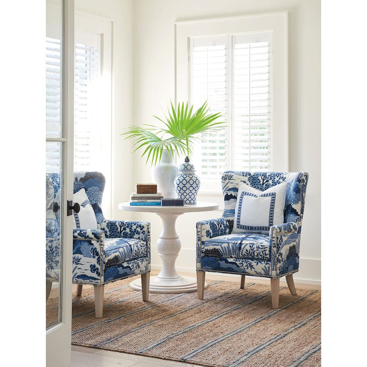Side Tables Corona Del Mar Center Table - Sailcloth