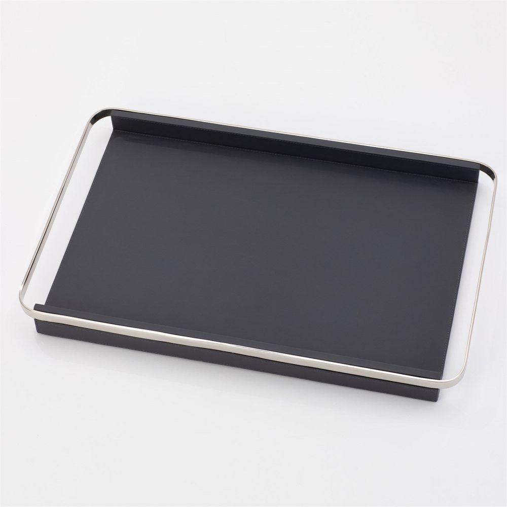 Serveware: Trays Avery Serving Tray-Fossil-Lg