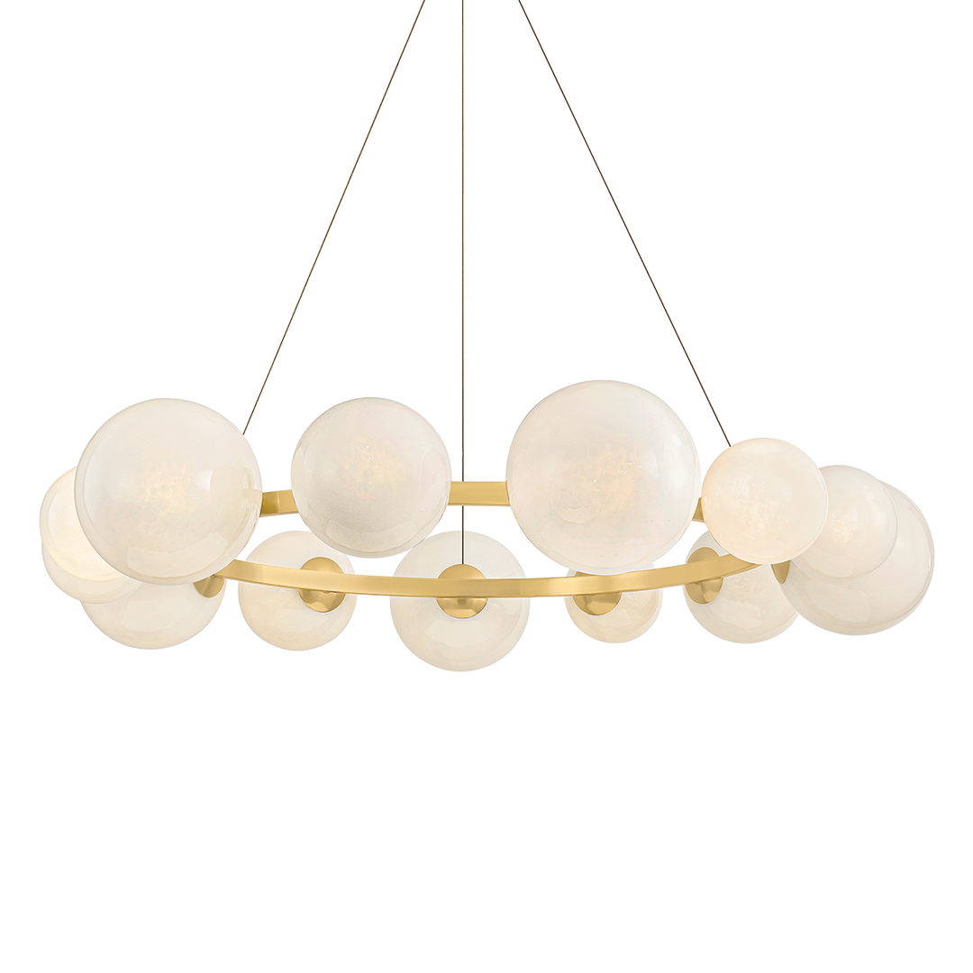 Pacama Chandelier - Aged Brass