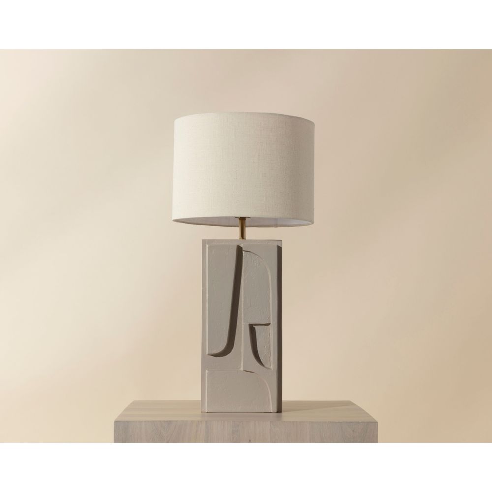 Dirsan Table Lamp - Taupe