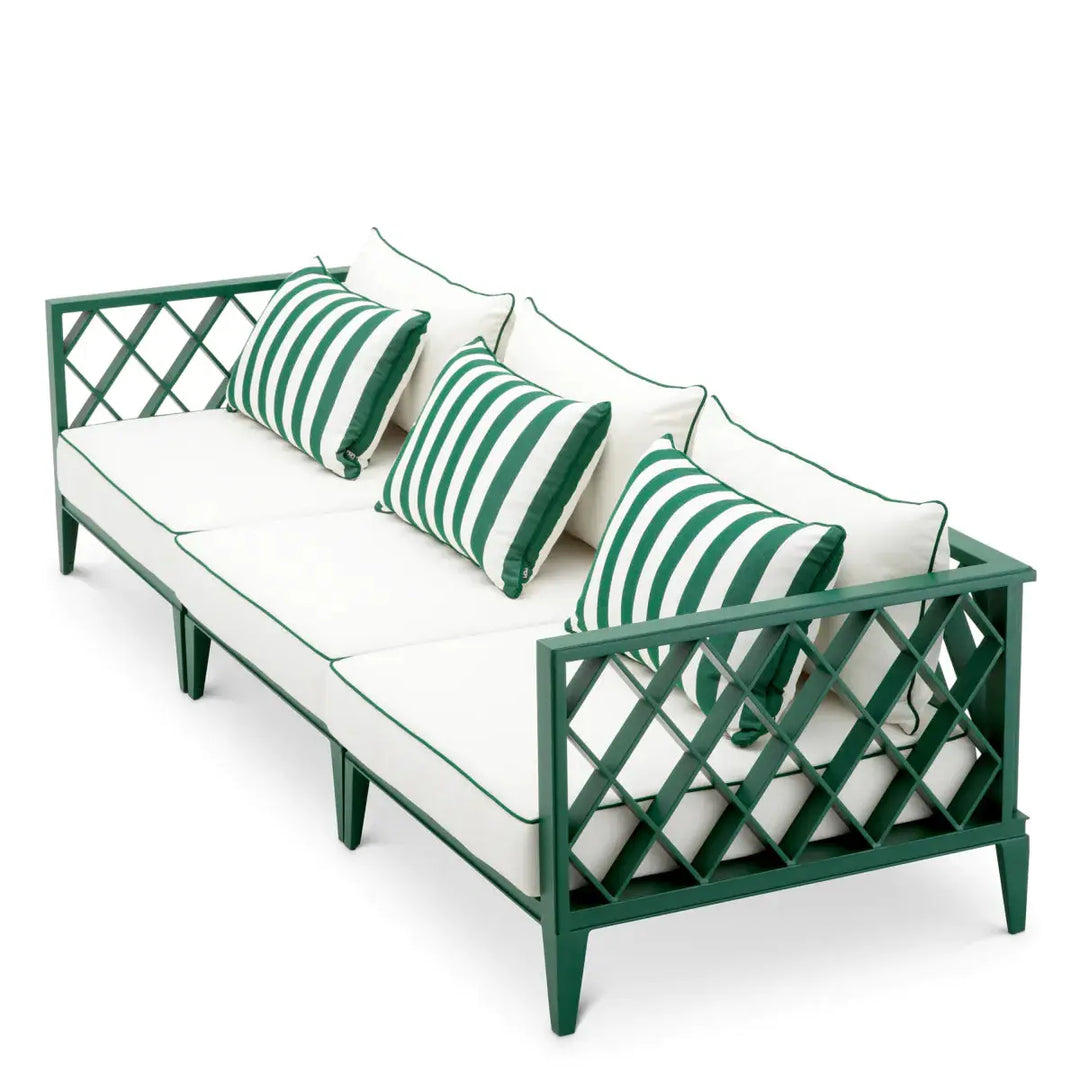 Outdoor Sofa Ocean Club L Green Blaise Off-White Florent Green - image 5