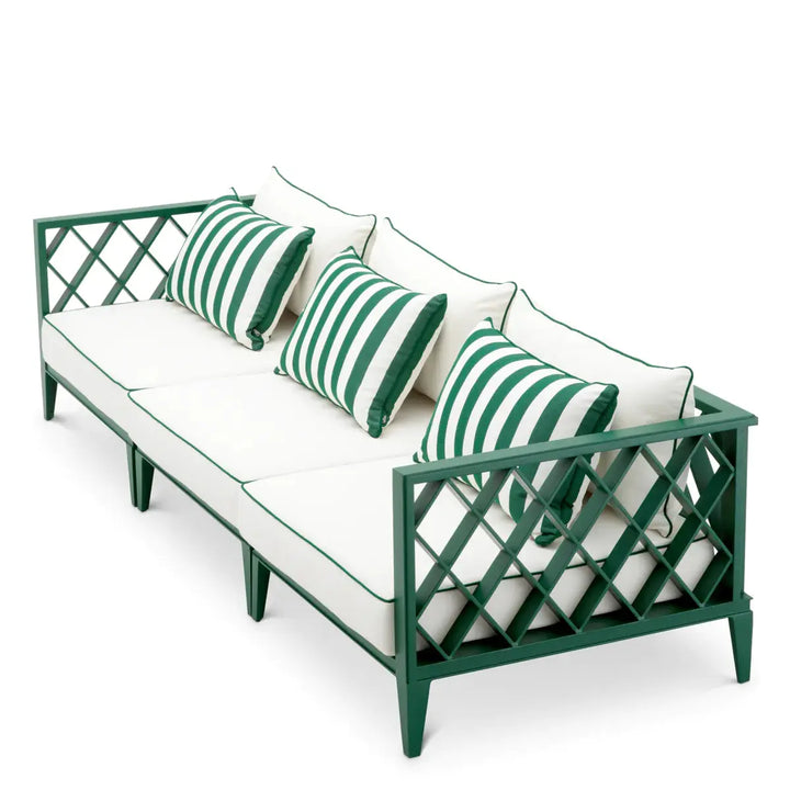 Outdoor Sofa Ocean Club L Green Blaise Off-White Florent Green - image 5
