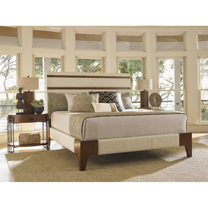 Beds Mandarin Upholstered Panel Bed 6/6 King - Sebana