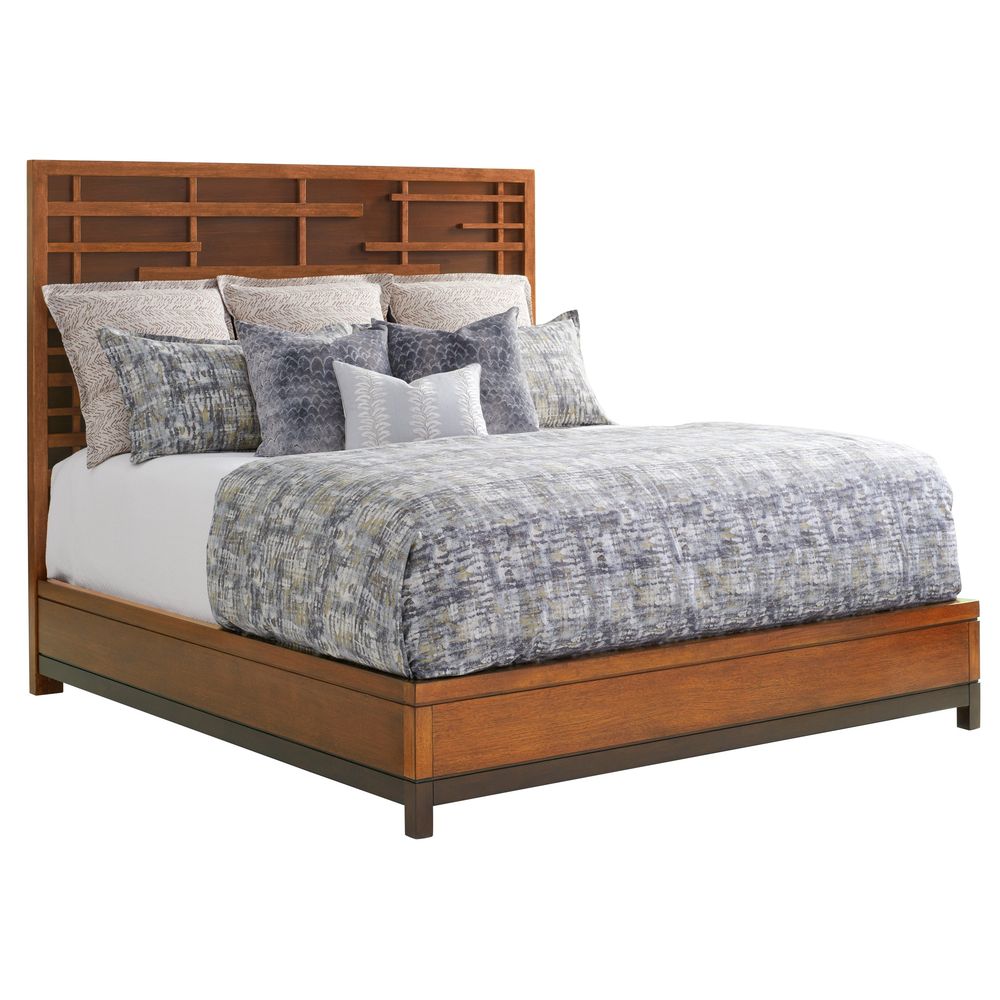 Beds Shanghai Panel Bed 6/6 King - Sebana
