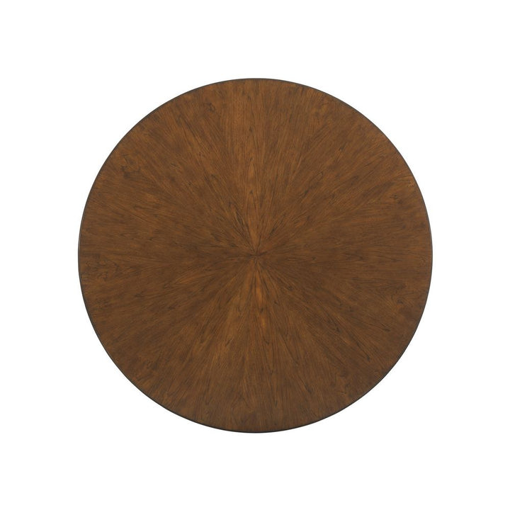 Dining Tables Meridien Round Dining Table With Wooden Top - Sebana