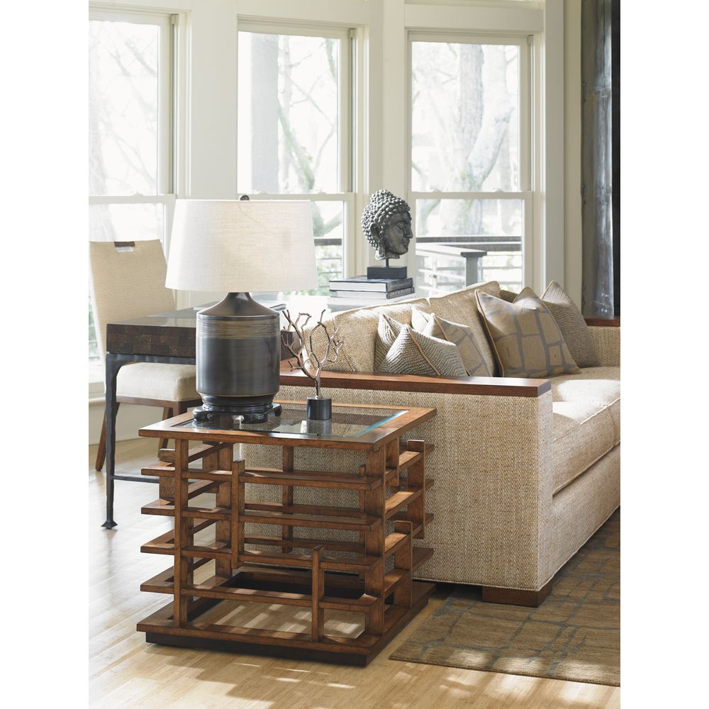 Side Tables Nobu Square Lamp Table - Sebana