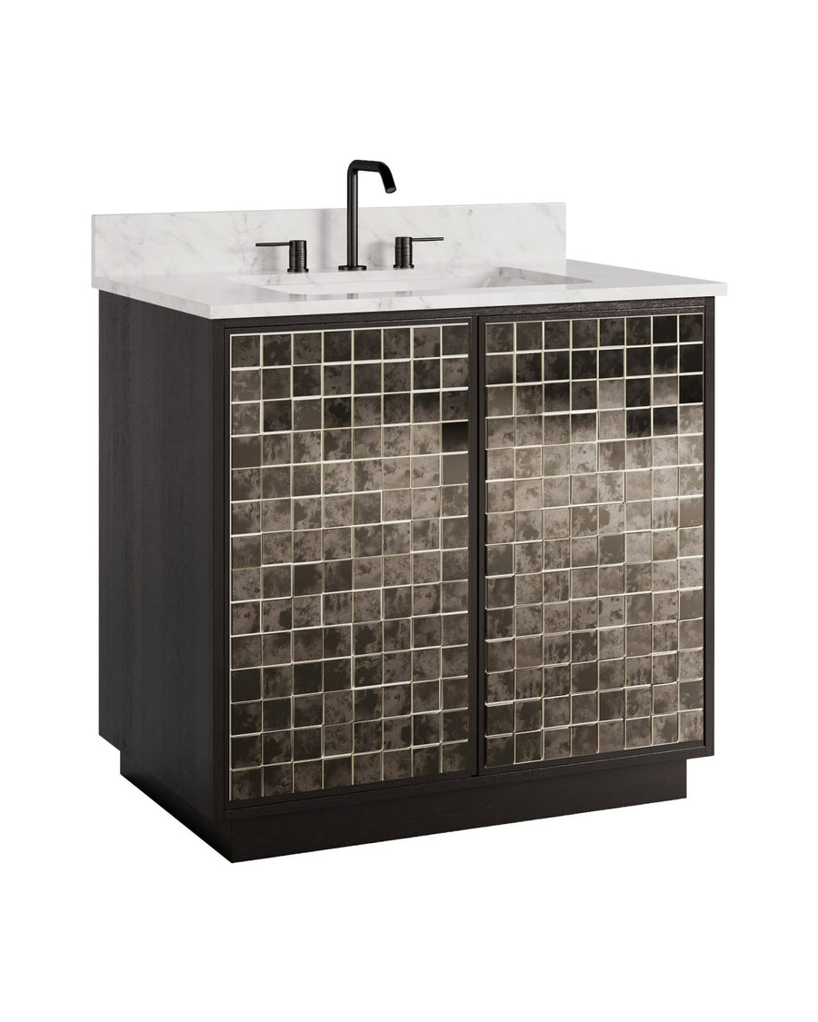 Vanities Mosaico 36" Vanity with Rectangular Undermount Sink