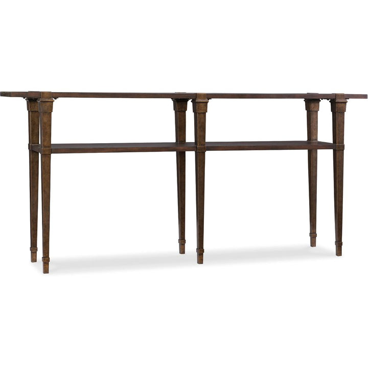 Console Tables Skinny Dark Wood Console Table