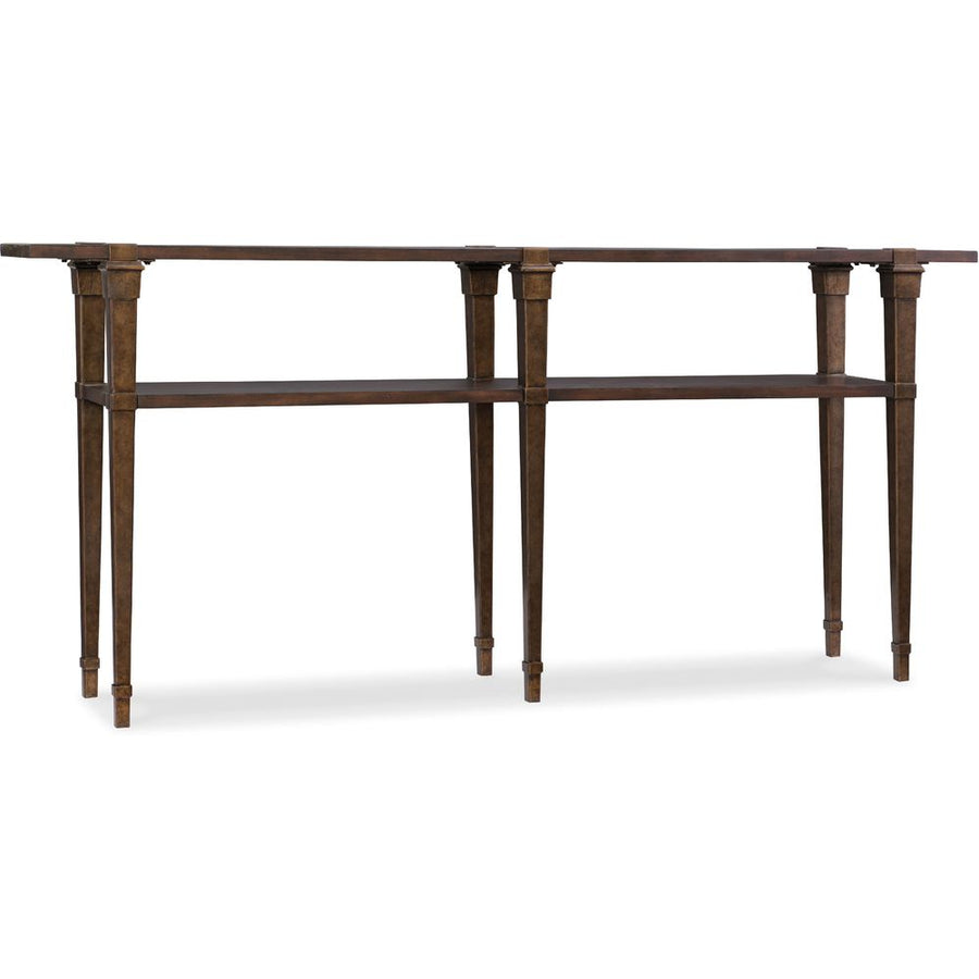 Console Tables Skinny Dark Wood Console Table