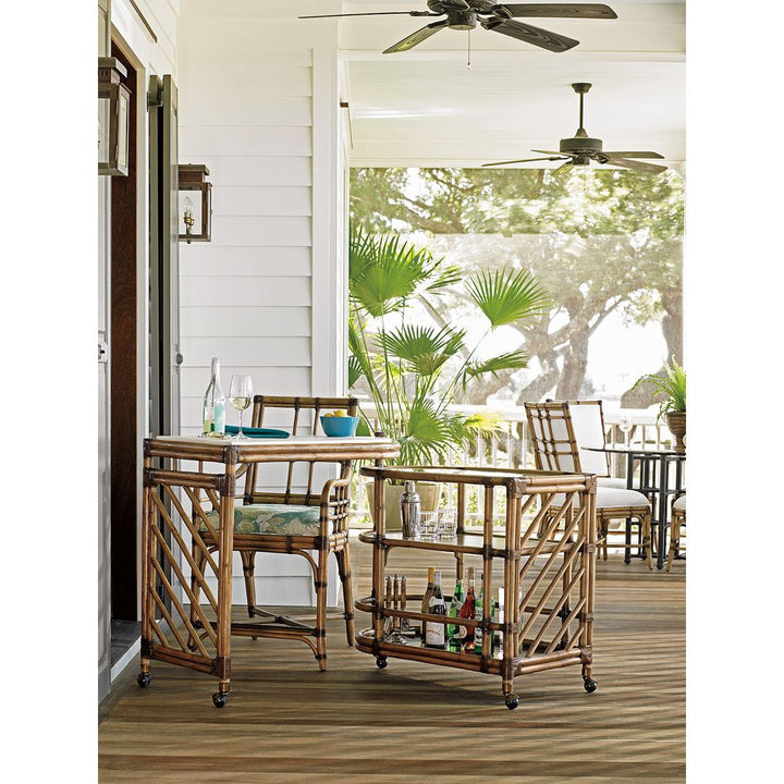 Sideboards & Credenzas Cable Beach Bar Cart - Bermuda Sands