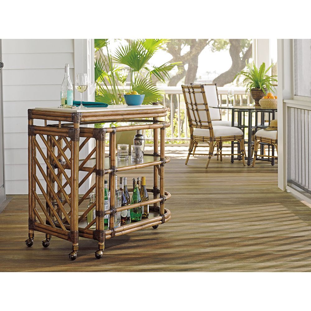 Cable Beach Bar Cart - Bermuda Sands