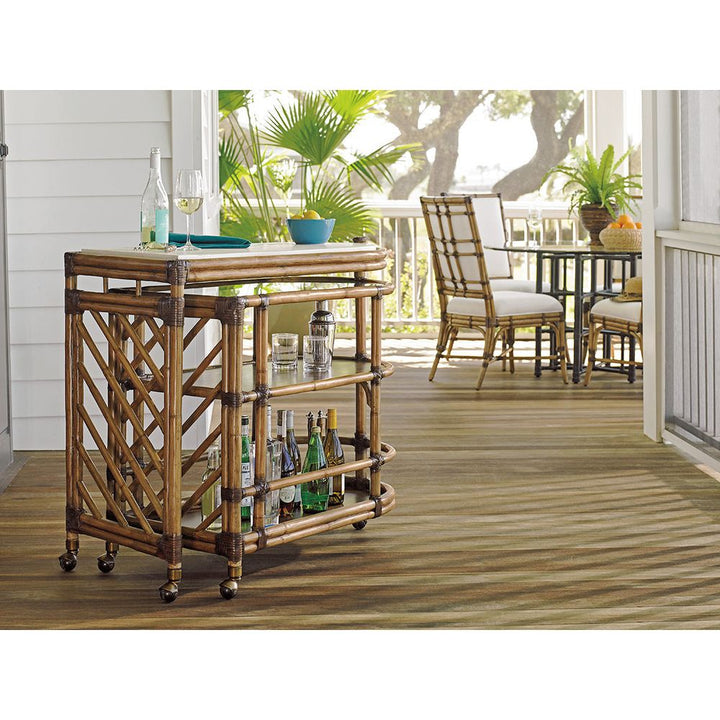 Cable Beach Bar Cart - Bermuda Sands