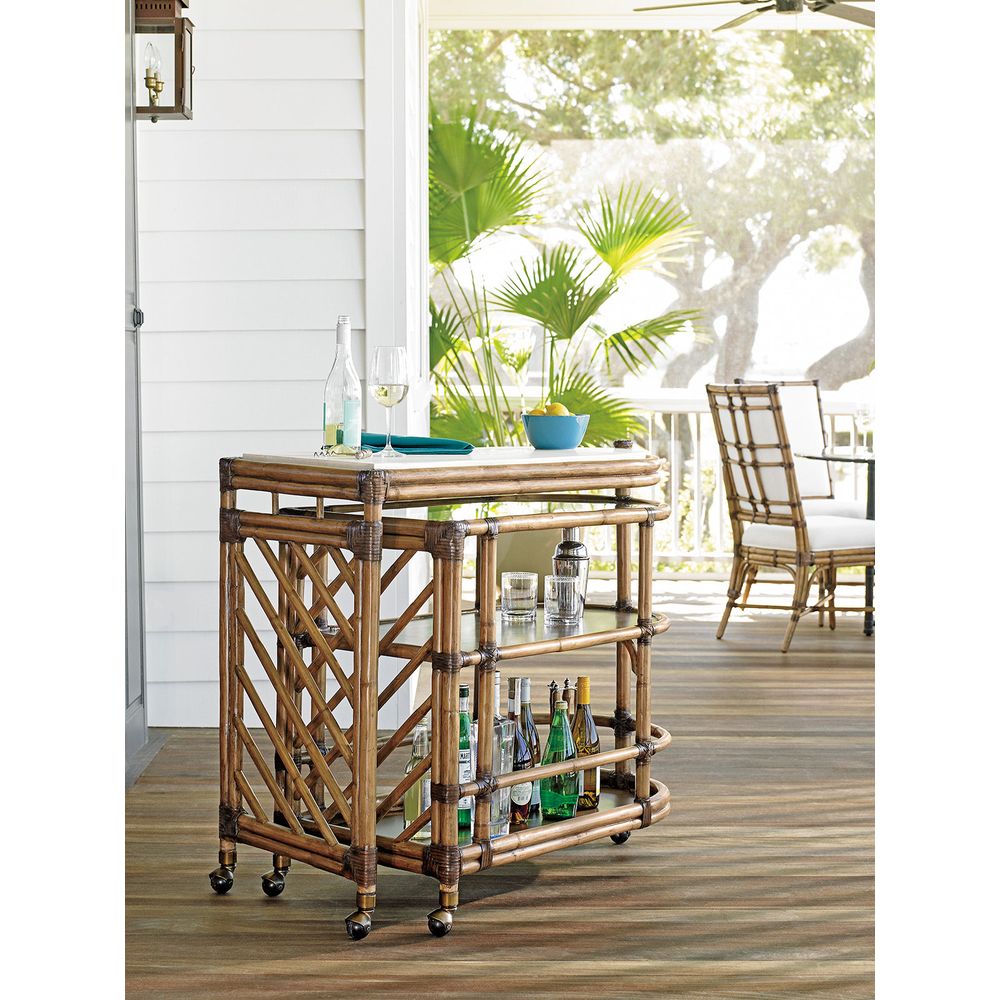 Cable Beach Bar Cart - Bermuda Sands