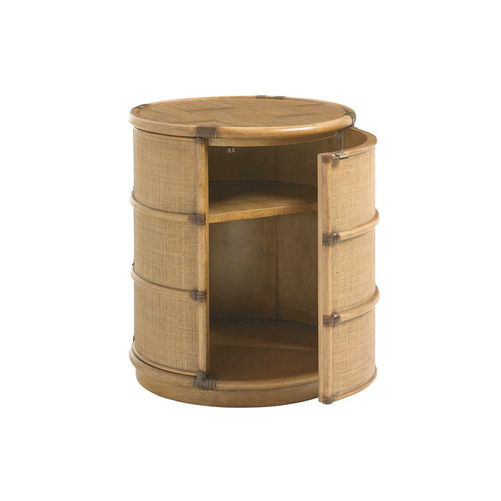 Cassada Drum Table - Bermuda Sands