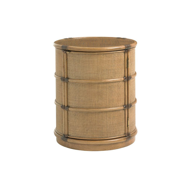 Side Tables Cassada Drum Table - Bermuda Sands