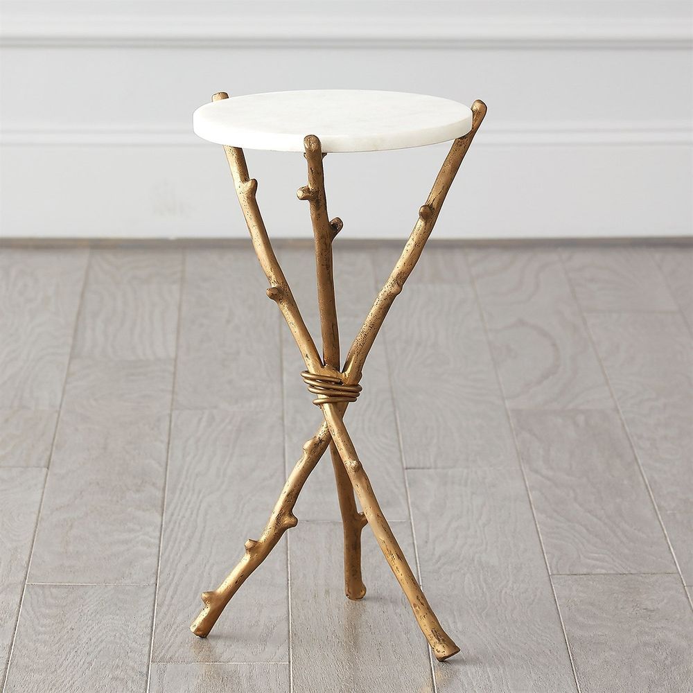 Side Tables Thorn Table-Brass