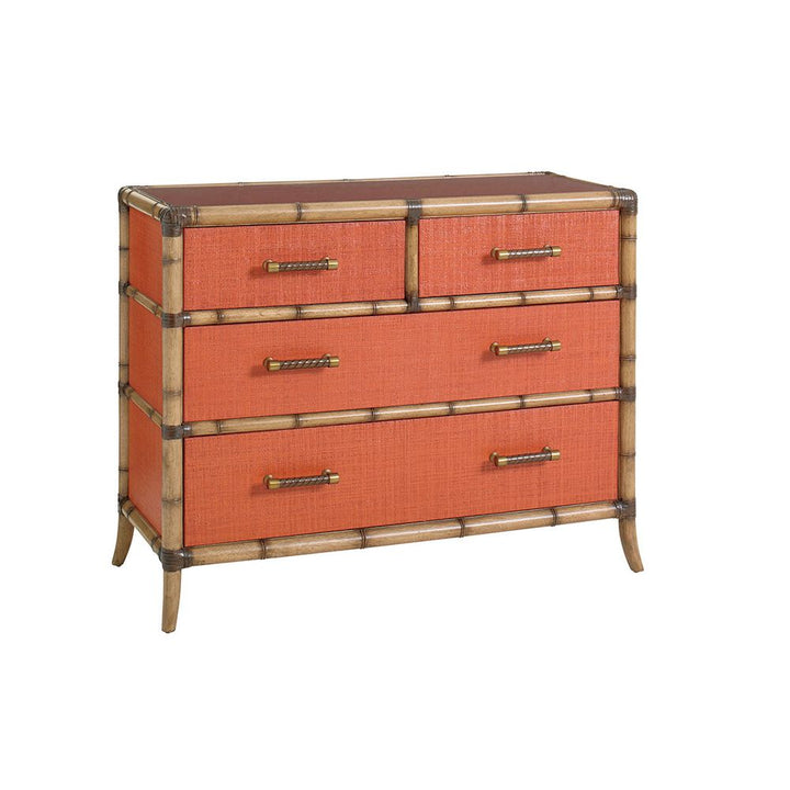Nightstands Red Coral Chest - Red Coral