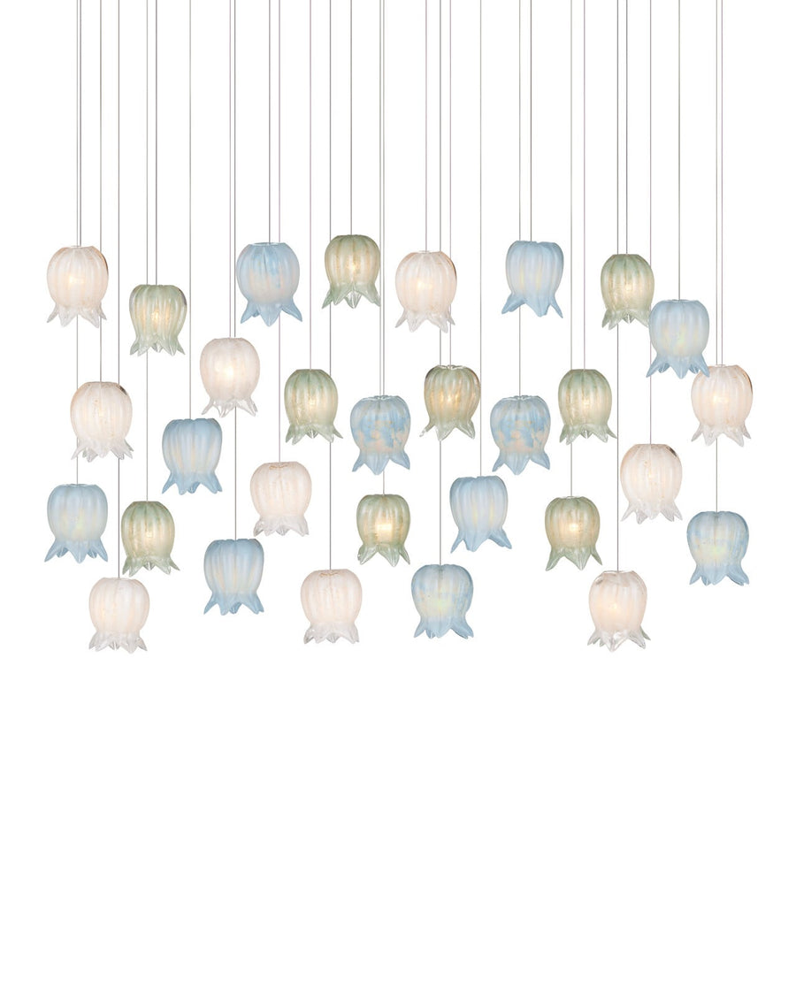 Pendants:Multi Polpo Misto 30-Light Linear Multi-Drop Pendant
