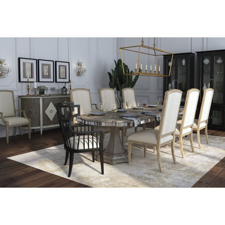 Sanctuary Rectangle Dining Table w/2-20in leaves