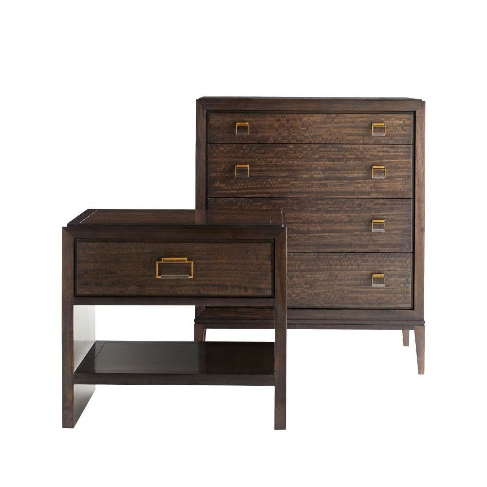 Cecilia Side Table - Brown