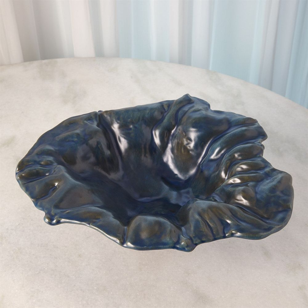 Bowls Free Form Bowl-Reactive Blue