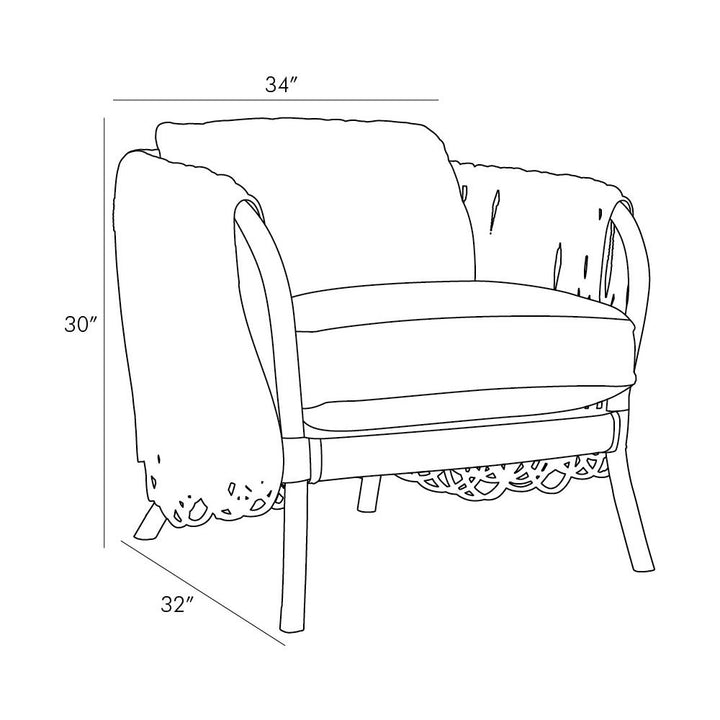 Montclair Lounge Chair - Gray