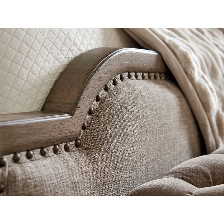 Beds Stone Harbour Upholstered Bed 6/6 King - Hatteras Gray