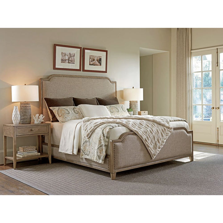 Beds Stone Harbour Upholstered Bed 6/6 King - Hatteras Gray