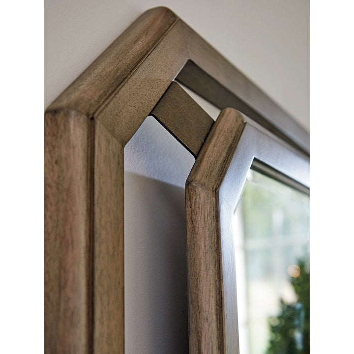 Mirrors Callan Square Mirror - Hatteras Gray