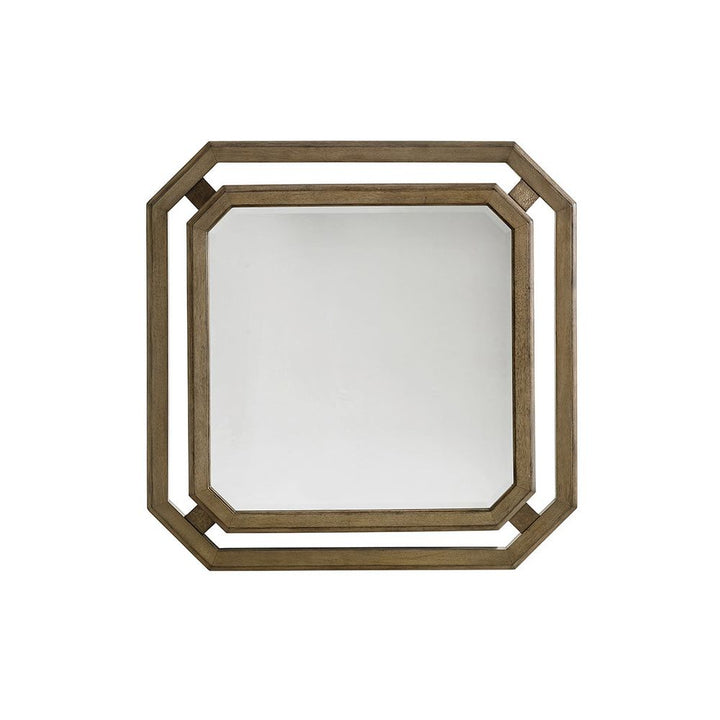 Mirrors Callan Square Mirror - Hatteras Gray