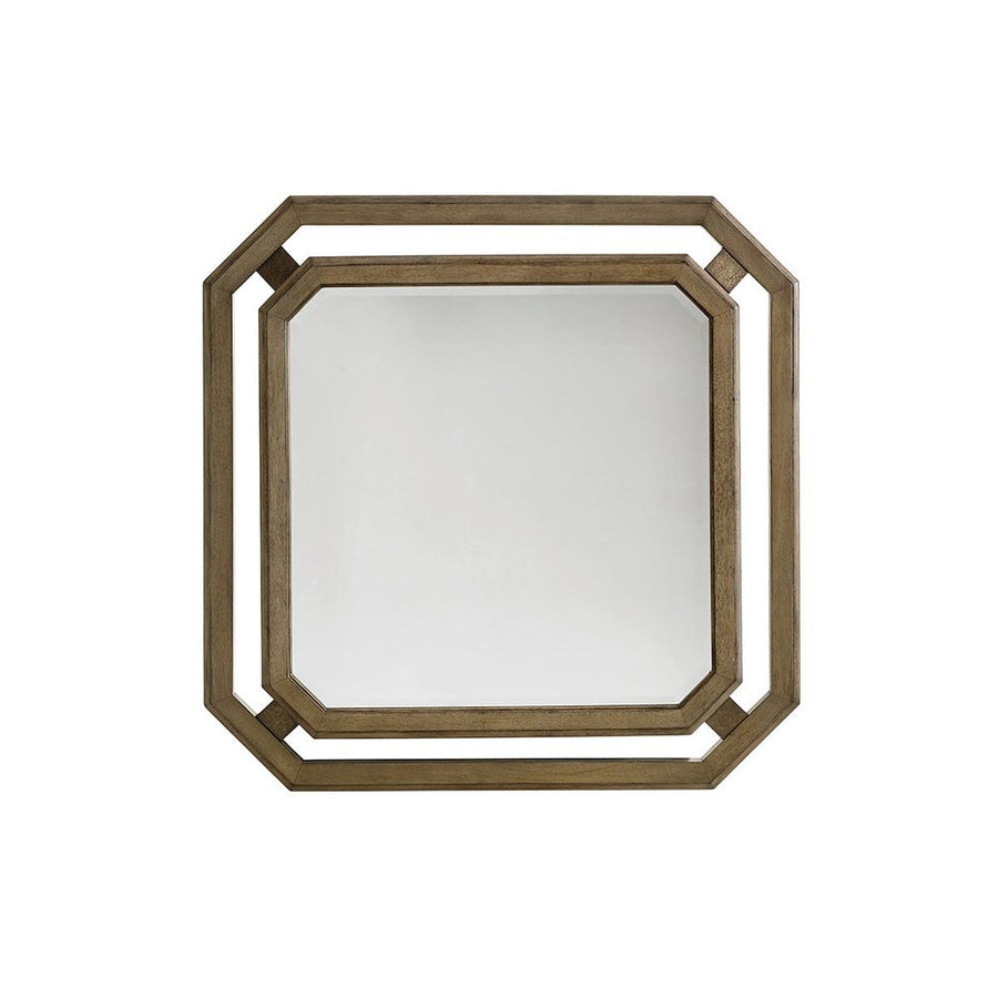 Mirrors Callan Square Mirror - Hatteras Gray