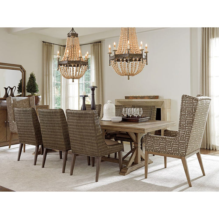 Dining Tables Pierpoint Double Pedestal Dining Table - Hatteras Gray