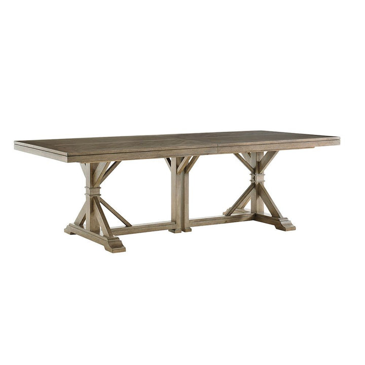 Dining Tables Pierpoint Double Pedestal Dining Table - Hatteras Gray