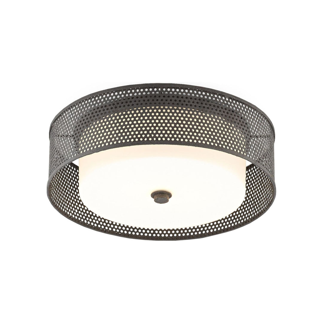 Notte Black Flush Mount