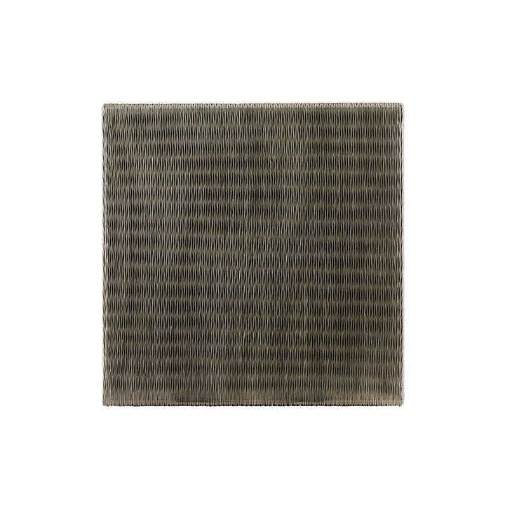 Coffee Tables Seawatch Woven Cocktail Table Tempered Glass Top - Smoke Gray