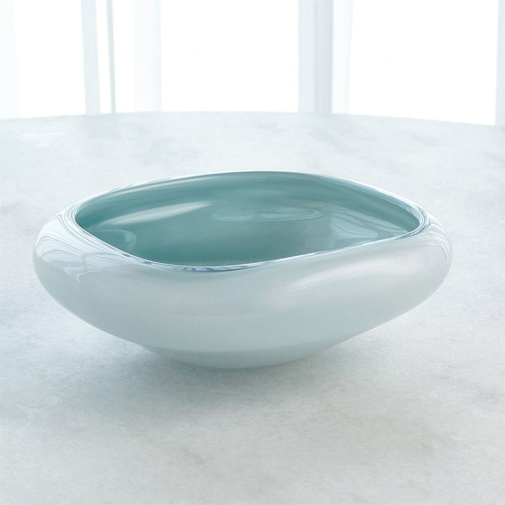 Square Cased Glass Bowl-Azure-Sm