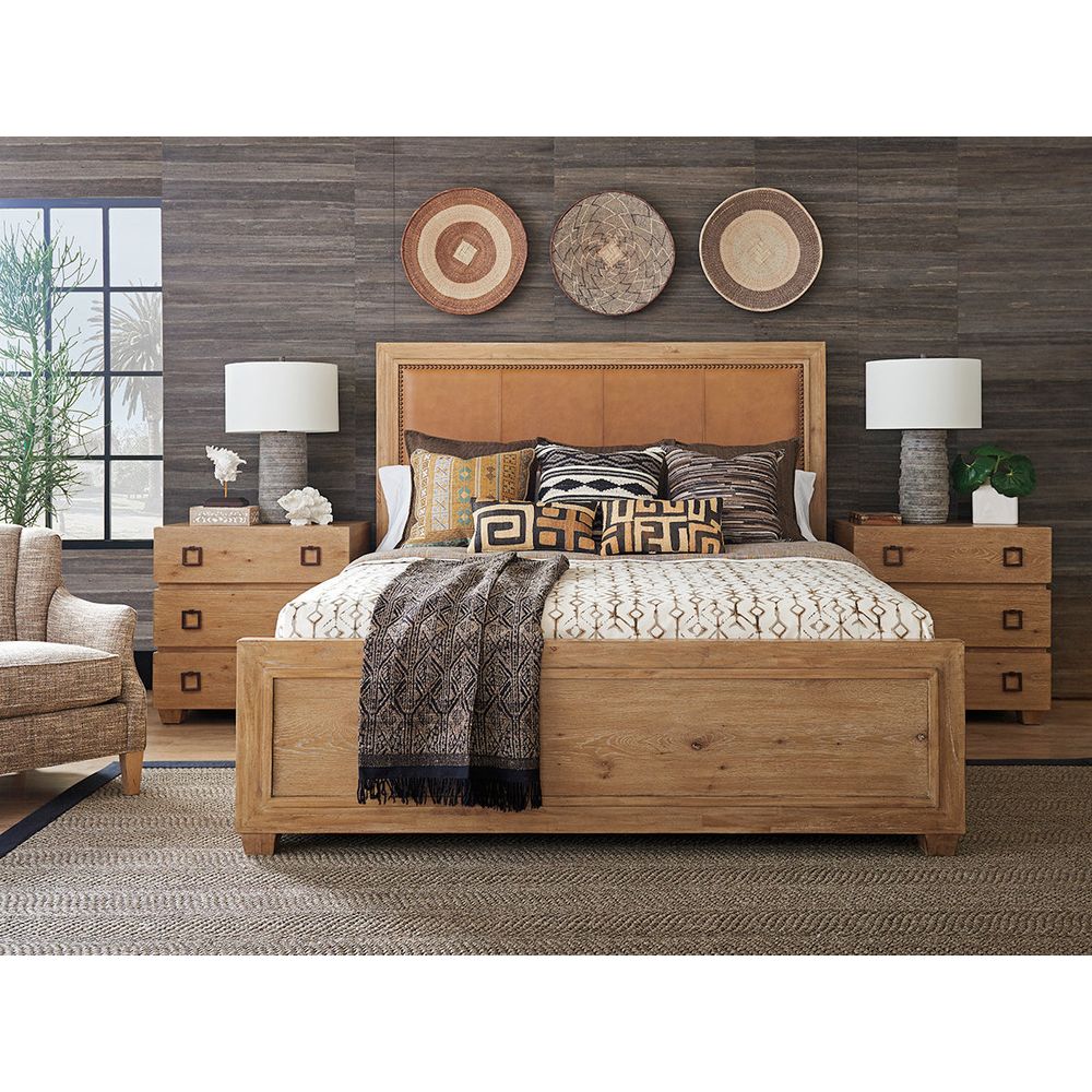 Beds Antilles Upholstered Panel Bed 6/6 King - Newcastle