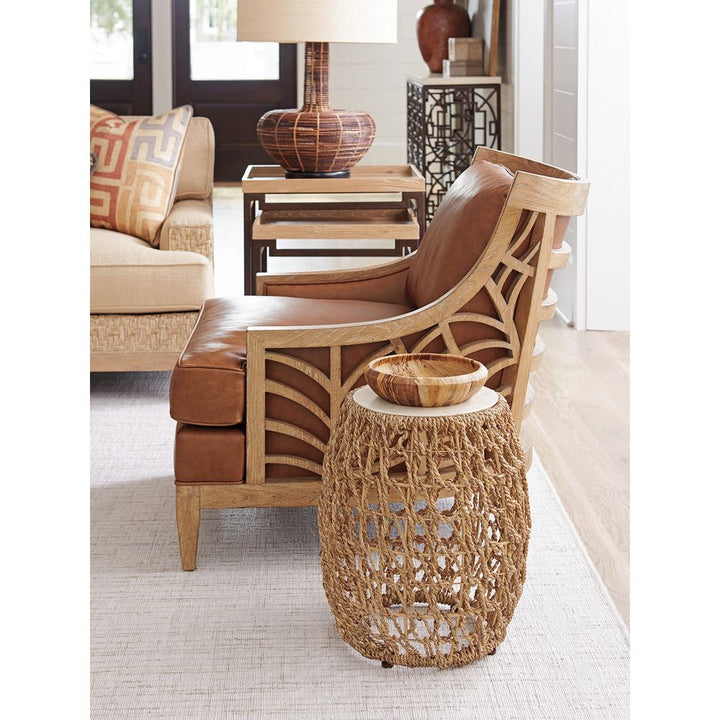 Side Tables Madrid Woven Accent Table - Newcastle